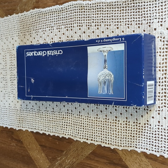 Vintage Cristal D'arques Longchamp 6cl Cordial Glasses - Picture 2 of 5